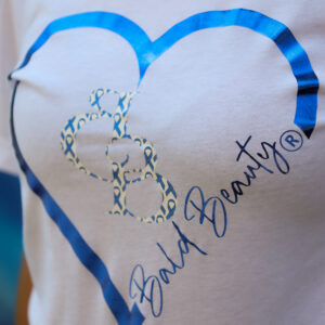 BB Limited Edition Alopecia Heart Electric Blue